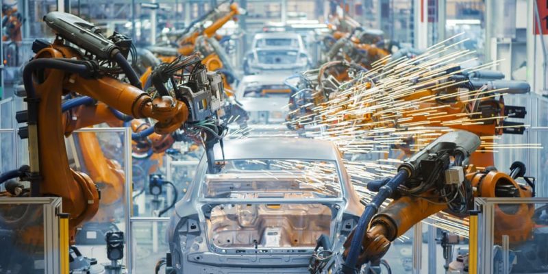 Manufactura con personal técnico y procesos productivos
